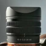 Disain Sony FE 28-60mm F/4-5.6 Objektiivile SEL2860 Metallist Ruudukujuline P&auml;ikesekaitse Kaasas Metallist Kaas Sony FE 28-60 F4-5.6