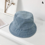 Unisex Puuvillased Koppm&uuml;tsid Naiste Suvine P&auml;ikesekaitse Panama M&uuml;ts Meeste Denim Kangas P&auml;ikesem&uuml;ts V&auml;litingimustes Kalurim&uuml;ts Rannam&uuml;ts