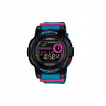 Casio CASIOBABY-G Seeria V&auml;lisspordi Erksav&auml;rviline V&auml;rviline Veekindel Kvartsmehhanism Vaikrihm Jaapani ja Korea Kell Naiste BGD-180-22021 must