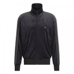 Adidas Originals FB TT Sametist Lahtise L&otilde;ikega T&otilde;mblukuga Kraega Jakk Unisex Jakk KQ5474 L