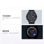 CASIO EDIFICE Honda TYPE R koost&ouml;&ouml;mudel 100 meetrit veekindel p&auml;ikeseenergia kvartsist ehtsa nahast Alcantara materjalist rihm meeste k&auml;ekell ECB-2200HTR-1AJR must