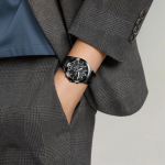 CASIO G-SHOCK seeria 100 meetrit veekindel p&auml;ikeseenergiaga kvarts roostevabast terasest ioonkattega rihm meestele ja naistele must sihverplaat EFS-S650DC-1A must