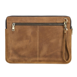 Ehtsa nahast s&uuml;learvuti &uuml;mbris/kott Macbook Air M1 M2 M3 M4 Pro 13 14 15 16 tolli jaoks, portfell, Dell HP arvuti kate, meestele Pro13 A2251A2289 pruun