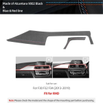 TPIC BMW F30 F32 F34 jaoks Valmistatud Alcantara armatuurlauapaneelist Auto siseosa instrumendipaneeli kattekleebis Tuning stiilitarvikud