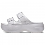 Crocs Classic Cloud Comfort Metallpandlaga Sandaalid Naiste sandaalid Hall H&otilde;bedane 215552-1OQ 35