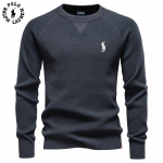 Ralph Lauren 2026 S&uuml;gis ja Talv Tikand Uus &Uuml;mmarguse Kaelusega Moodne &Uuml;hev&auml;rviline Kampsun Meeste Kvaliteetne &Auml;ri-vabaaja Kootud S