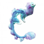 60cm Pikkus Multikakoomaline Loom Sinine Draakoni Kuju Palus Armas T&auml;idisega Nukk Laste M&auml;nguasi Lastele Peen S&uuml;nnip&auml;evakingitused Kodu Kaunistus 51cm-99cm sinine