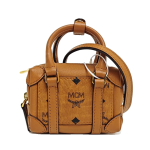 [Kasutatud] Pehme Berlin Visetos Monogrammiga Kangas ja Nahk Boston Bag Padjakott Crossbody kott T&otilde;stekott &Otilde;lakott Mini - V&auml;ga Hea #743PTS ONE SIZE brown
