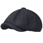 Peaky Blindersi M&uuml;ts Meeste Newsboy M&uuml;tsid Vintage Kalasabaline Kaheksakandiline M&uuml;ts Naiste Baretid Gatsby Lame M&uuml;ts Briti Maalikunstnike M&uuml;tsid Pehme Adjustable 56-59 cm helehall v&auml;rv