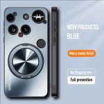 AG Matt magnetiline &uuml;mbris Nothing Phone 3 jaoks 360&deg; p&ouml;&ouml;rleva r&otilde;ngashoidjaga Traadita laadimise k&otilde;va kate Nothing Phone3 3A Pro jaoks Nothing Phone (3a) sinine