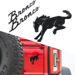 3D Kleebised Embleemid Bronco Poritiivale Kleebis Saba Silt T&auml;hed Rinnam&auml;rk Bronco 2021 2022 2023 Bronco Sport Tarvikud black