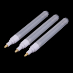 3-osaline 4,5 mm otsikud Akvarell &otilde;liv&auml;rvi marker pliiatsi t&uuml;hi toru t&auml;itmine as described valge