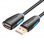 Vention USB pikenduskaabel USB2.0 A-isane kuni A-emane pikendusjuhe PC klaviatuuri printeri hiire arvuti jaoks 1m 2m 3m kaabel 3m