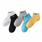 5 paari beebi sokid Vasts&uuml;ndinute suvised v&otilde;rgust puuvillased t&auml;pilised Lihtsad triibud laste sokid S