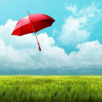 Isetegija 5D Teemantmaaling K&auml;sit&ouml;&ouml; Tikand Vihmavari Lendav Teemanttikandi Komplektid Teemant 30x30CM