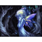 Teemanttikandid Soovin T&uuml;drukule Teemantmosaiik T&auml;is&uuml;mmargune teemantmaal Ristpistes Kingitus 20X30CM