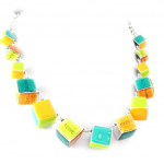 NOA [H4721] &ndash; disainerkaelakee 'Coloring' oranž roheline oranž