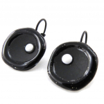 NOA [J1809] - Dormeuses Cr&eacute;ateur 'Arlequin' noir must