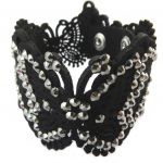 Les Tr&eacute;sors De Lily [P3374] &ndash; must &bdquo;Butterflies&ldquo; disainerk&auml;ev&otilde;ru must