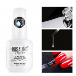 ROSALIND 15 ml k&uuml;&uuml;negeel Top Coat teemantkunsti disainiga leotada pealmine LED/UV lamp RHDTOP