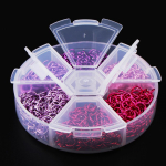 V&auml;rvilised alumiiniumtraadist lahtised h&uuml;pper&otilde;ngad ehete valmistamise tarvikute jaoks 1 3