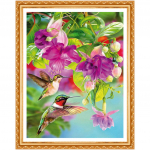 5d iseteemantmaaling &uuml;mmargune teemanttikandid loomad linnud teemant &uuml;mmargune teemantmaal 20X30CM