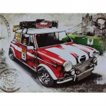 Teemanttikandid maastik 5D DIY Teemantmaaling Klassikalised autod Mosaiikpilt Kodukaunistus 20X30CM