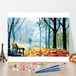 Isetegemise numbrite j&auml;rgi maalimine Kunst Numbritest maalimine Kodukaunistus Digitaalne &otilde;limaal Hobid K&auml;sit&ouml;&ouml; 40x50cm no frame
