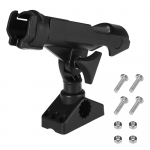 Reguleeritav kalap&uuml;&uuml;gipaadi ridvahoidja 360 kraadi p&ouml;&ouml;ratav kajaki &otilde;ngen&ouml;&ouml;rihoidja kinnitus must