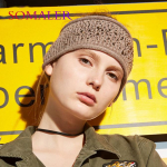 SOMALER Naiste peapael, kividest dekoratiivne peapael Naiste mood, soe naiste peakate Ka&scaron;miir kootud juuste aksessuaarid khaki