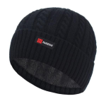 Kaubam&auml;rk Skullies Beanies Meeste talvem&uuml;tsid Meestele M&uuml;ts Naiste Talve kootud M&uuml;ts Meeste Soe Paks Gorro Bonnet Karusnahast Kootud Nokam&uuml;ts 55-63CM must