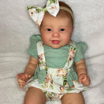 BZDOLLi 3D-v&auml;rviga nahk koos veenipehme silikooniga Reborn Baby Doll Realistic 60 cm printsess v&auml;ikelapse k&auml;sit&ouml;&ouml;na valmistatud Bebe t&uuml;druku kinkem&auml;nguasi 60cm 3D-paint Skin Doll