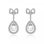 Gica Gema 100% 925 Sterling h&otilde;bedast k&otilde;rvar&otilde;ngad unikaalse disainiga romantilised peened ehted pulmapeo kingitused valge