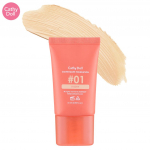 Cathy Doll Cover Matte jumestuskreem SPF15 PA+++ 15 ml - Thai Cosmetic 03 Medium Beige