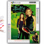 T&auml;ielik 5D-teemantmaal Buffy the Vampire Slayer 5D teemantmaal Full Round 20X30CM