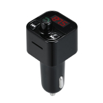 Auto MP3/WAV muusikapleier BT 5.0 FM modulaator saatja juhtmevaba vabak&auml;e helivastuv&otilde;tja, topelt USB must