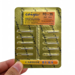 Hambaravi FG volfram-teraskarbiidi puurid &uuml;mberp&ouml;&ouml;ratud koonuspuur/l&otilde;hedega puuri kiire k&auml;siinstrumendi otsak FG-35