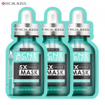 Rojukiss Akne/Pinduv/Punane seerum/Gluta/HYA/Omega/Perfect/Repair/Valge/Tsingi poorideta 5X intensiivmask 25 ml - Tai nahahooldus Acne 3 pcs