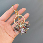 Armas mesilaste putuka v&otilde;tmehoidja naiste loominguline kingitus auto riidepuu v&otilde;tmehoidja koti ripats pruun