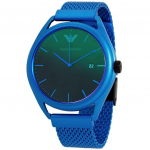 Emporio Armani Matteo roheline sihverplaadiga kvarts AR11328 meeste k&auml;ekell roheline