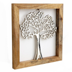 Les Tr&eacute;sors De Lily [R8317] - puidust metallist pildiraam  Elupuu  h&otilde;bedane - 31x29 cm beež