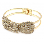 Les Tr&eacute;sors De Lily [R6842] - Kuldne  Scarlett  disainerk&auml;ev&otilde;ru - 60x23 mm kuld