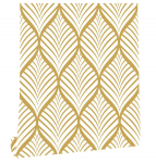 10M Nordic Golden Wave isekleepuv tapeet veekindel niiskuskindel paksendatud &uuml;hiselamu kodu magamistoa taustatapeet 45cmX10m