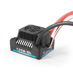 120A harjadeta ESC XT60 pistik 2-4S Lipo 5A/5,8V BEC-ga 3660/3670/3674 harjadeta mootorile 1/8 XT60 plug must
