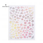 Suurep&auml;rane 3D Transfer Nail Ornaments Kleebis Lai pealekandmine L&otilde;hnatu Tugev kleepuvus A