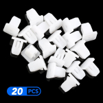 20 tk nelinurkne valge auto kaitseraua kinnitus Mitsubishi Pajero EX-Outlander Sport Lancer 9 10 EX ASX GT Outlande jaoks valge