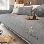 Diivani kate istmepadi libisemiskindel lai servaga &uuml;mbris Diivani kate Diivani r&auml;tik Moodne lihtne universaalne diivanikaitse 110x240cm 1pcs tumehall v&auml;rv