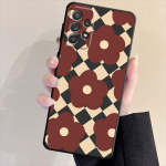 Must pehme kaitse&uuml;mbris Samsung Galaxy A33 A52 A13 A71 A31 A51 A32 A22 A72 A21s A23 A53 A14 A52s Armas lilleline kate Samsung A11