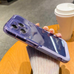 N&auml;htamatu klambrihoidja l&auml;bipaistev telefoni&uuml;mbris iPhone 14 13 12 11 Pro Max Silicone Candy Color p&otilde;rutuskindel kate iPhone 14plus jaoks For iPhone 11