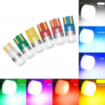 6 tk T10 LED pirn, W5W 12V CANBUS 190lm kollane